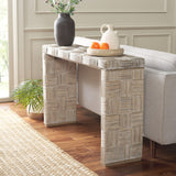 SAFAVIEH Mindel Rattan Console Table - 51Wx14Dx32H