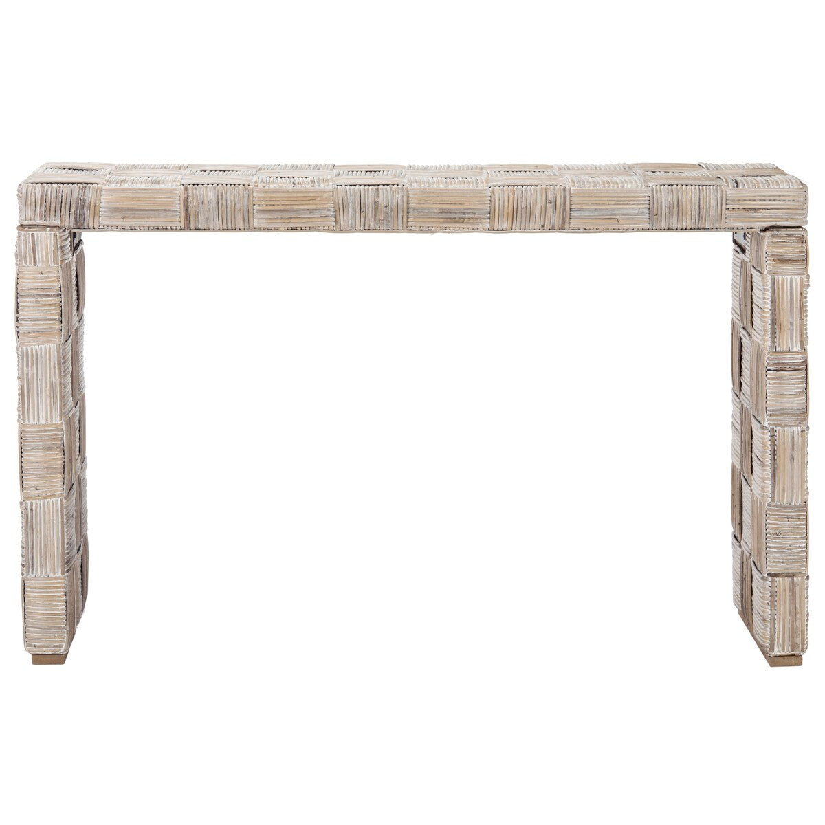 SAFAVIEH Mindel Rattan Console Table - 51Wx14Dx32H