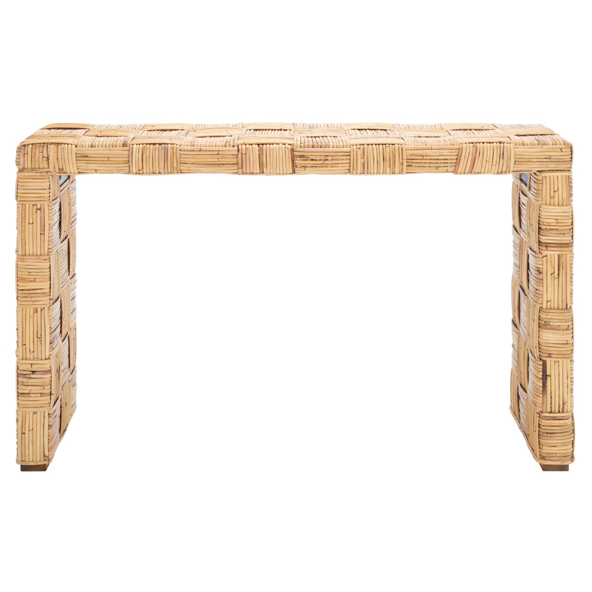 SAFAVIEH Mindel Rattan Console Table - 51Wx14Dx32H