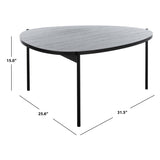 SAFAVIEH Missie Coffee Table - 31.5" x 25.6" x 15" - 32Wx26Dx15H