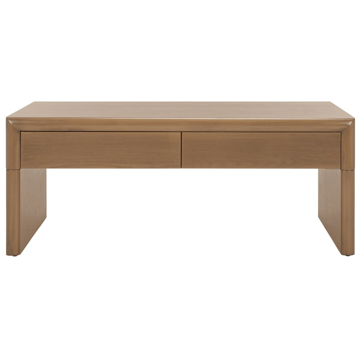 SAFAVIEH Mita Coffee Table with Drawers - 47" L x 24" D x 20" H - 47Wx24Dx20H