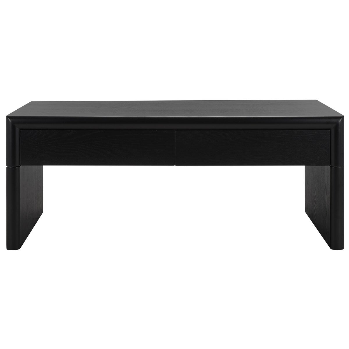 SAFAVIEH Mita Coffee Table with Drawers - 47" L x 24" D x 20" H - 47Wx24Dx20H