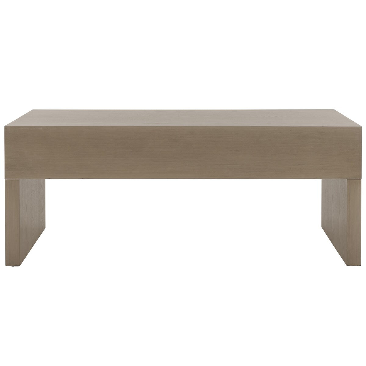 SAFAVIEH Mita Coffee Table with Drawers - 47" L x 24" D x 20" H - 47Wx24Dx20H