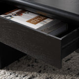 SAFAVIEH Mita Coffee Table with Drawers - 47" L x 24" D x 20" H - 47Wx24Dx20H