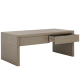 SAFAVIEH Mita Coffee Table with Drawers - 47" L x 24" D x 20" H - 47Wx24Dx20H