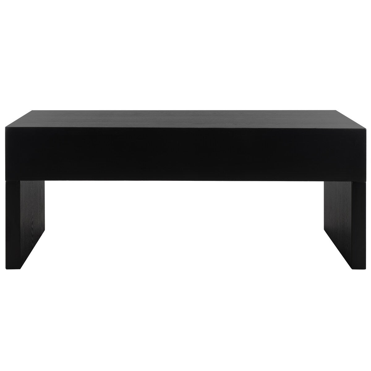 SAFAVIEH Mita Coffee Table with Drawers - 47" L x 24" D x 20" H - 47Wx24Dx20H