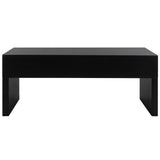 SAFAVIEH Mita Coffee Table with Drawers - 47" L x 24" D x 20" H - 47Wx24Dx20H