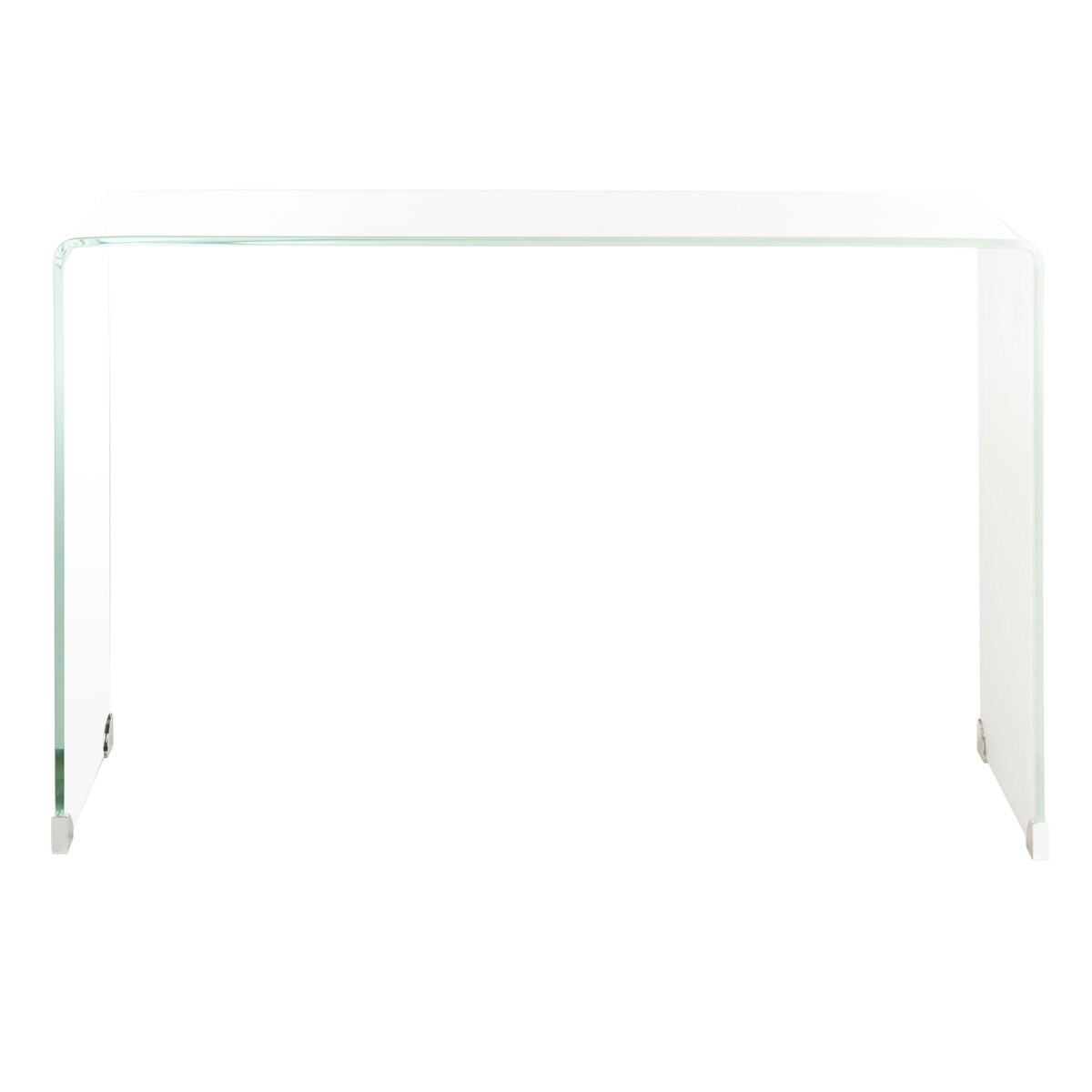 SAFAVIEH Modena Ombre Glass Console Table - Clear / Blue - 43.3" x 13.8" x 29.5" - 43Wx14Dx30H