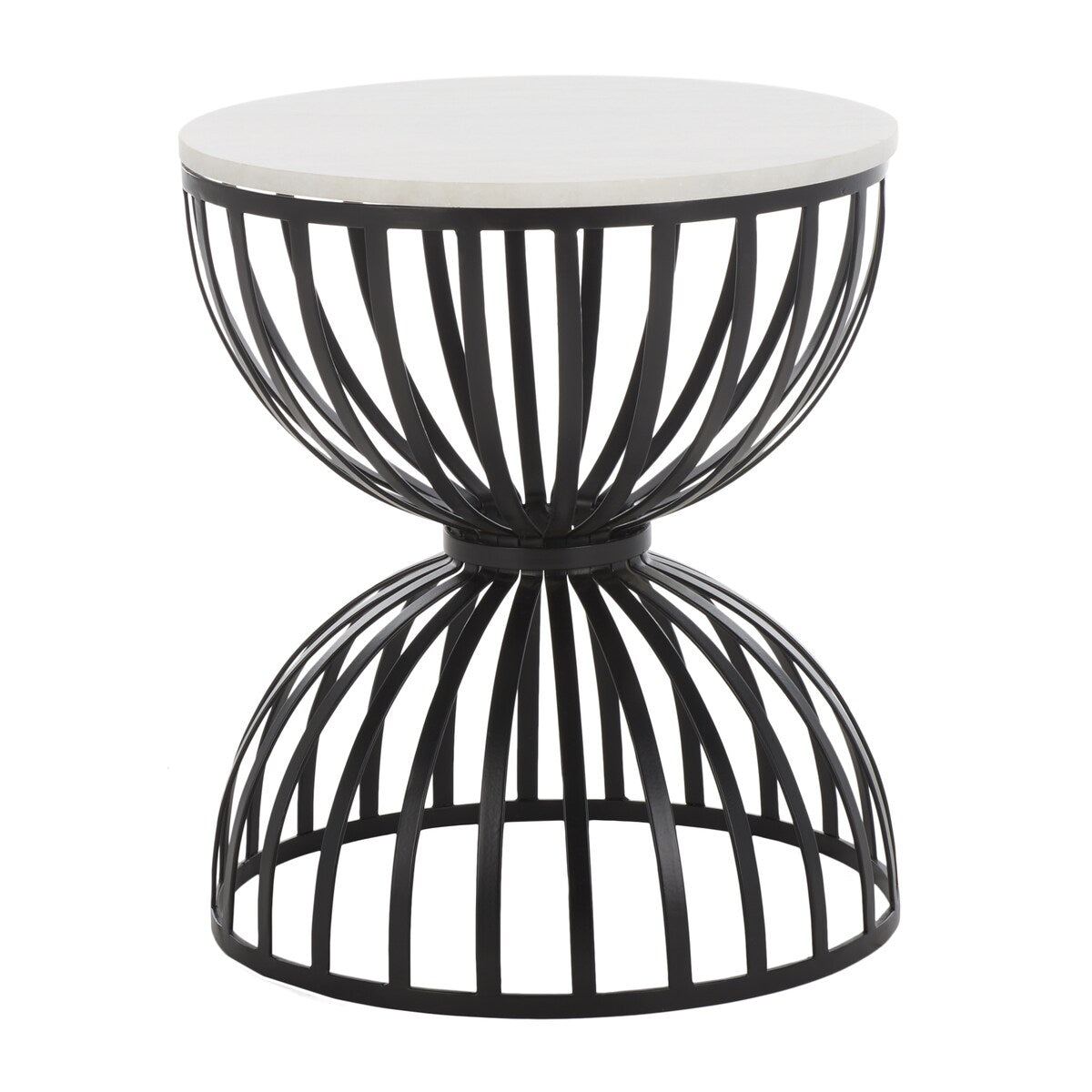 SAFAVIEH Mona Round Accent Table - 15" W x 15" D x 17" H - 15Wx15Dx17H