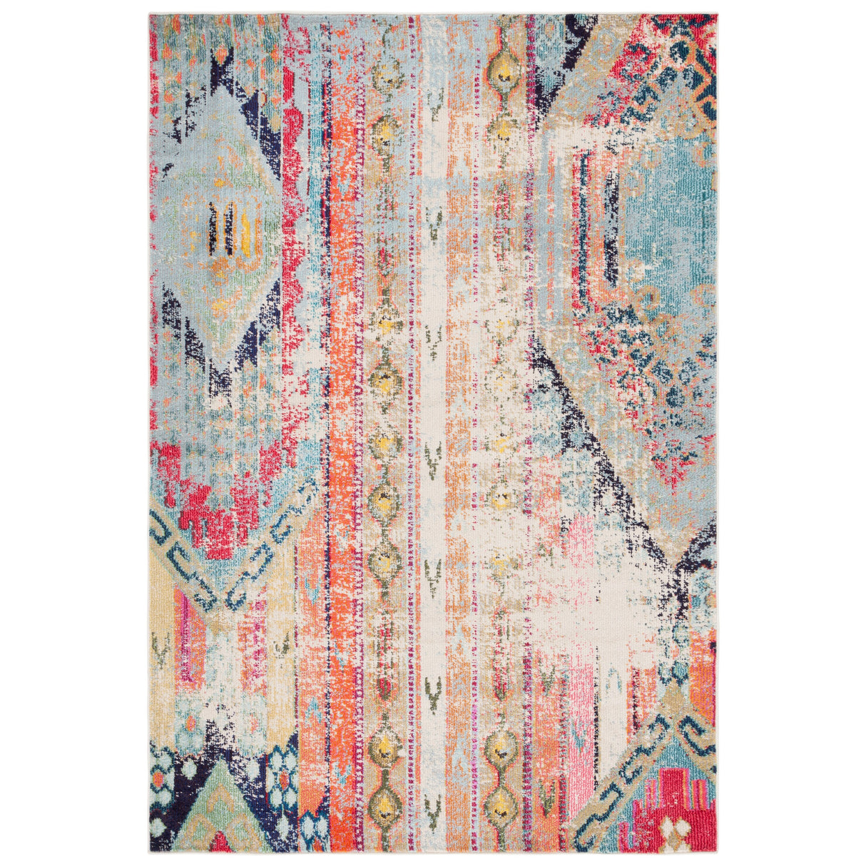 SAFAVIEH Monaco Brunhildis Distressed Boho Rug