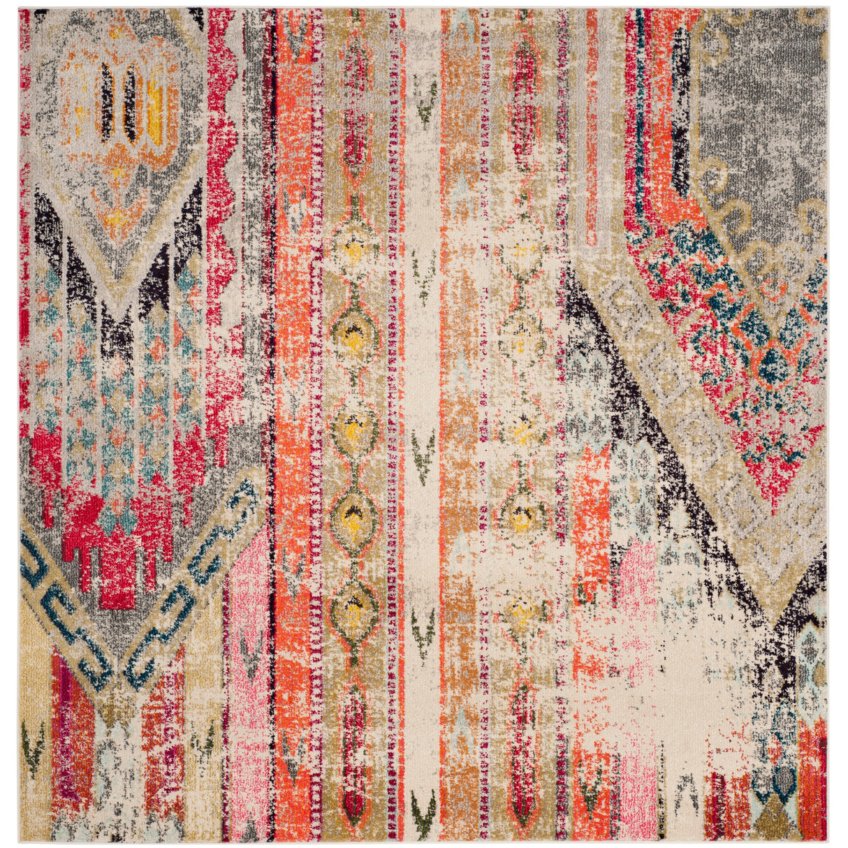 SAFAVIEH Monaco Brunhildis Distressed Boho Rug