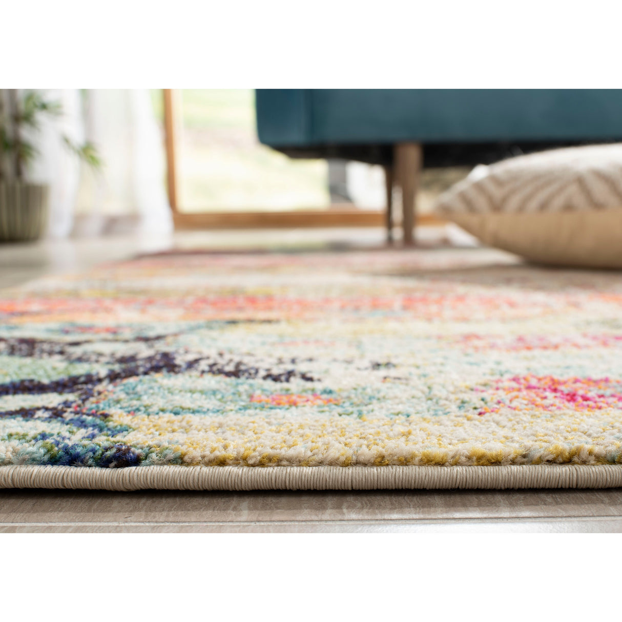 SAFAVIEH Monaco Brunhildis Distressed Boho Rug