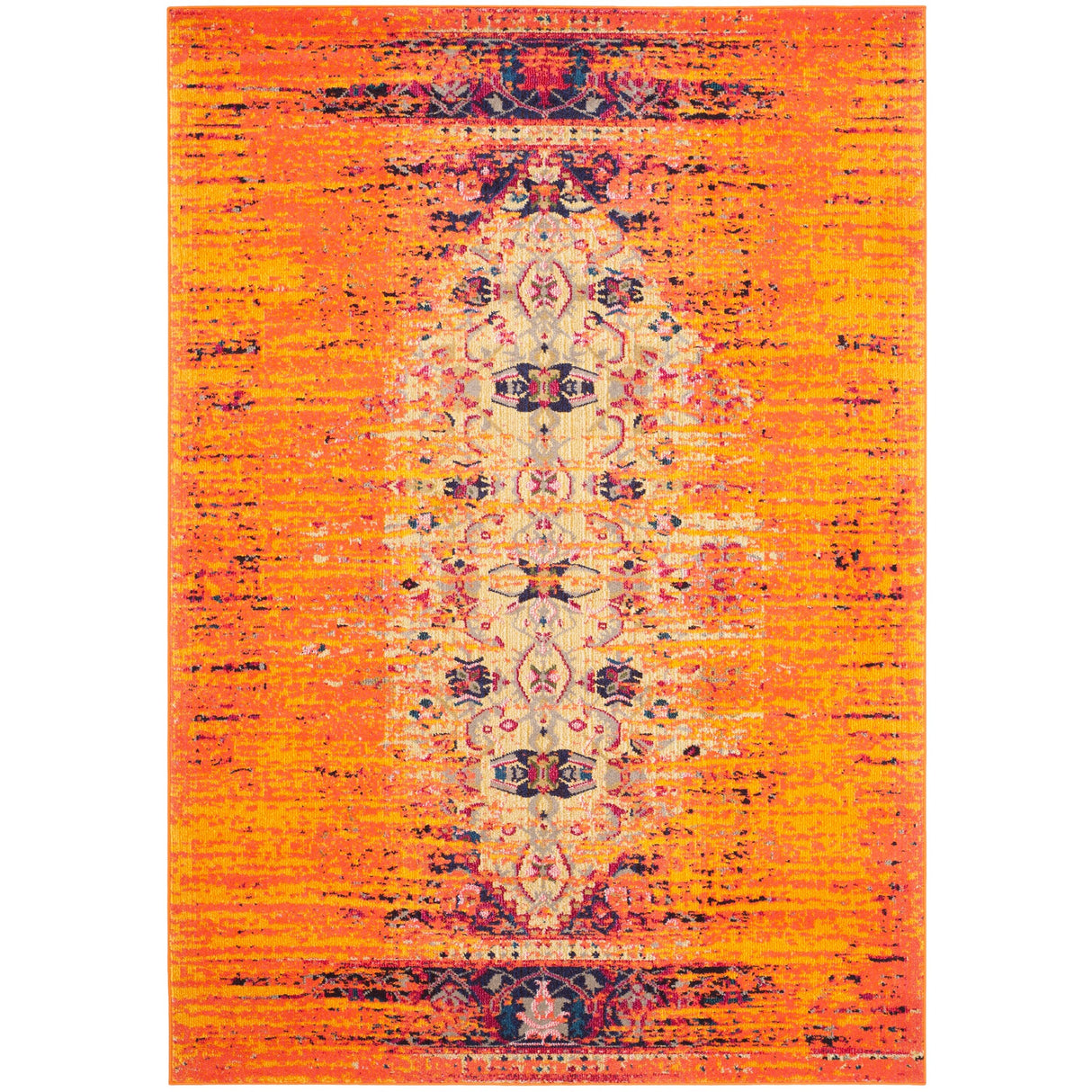 SAFAVIEH Monaco Iginia Distressed Boho Rug