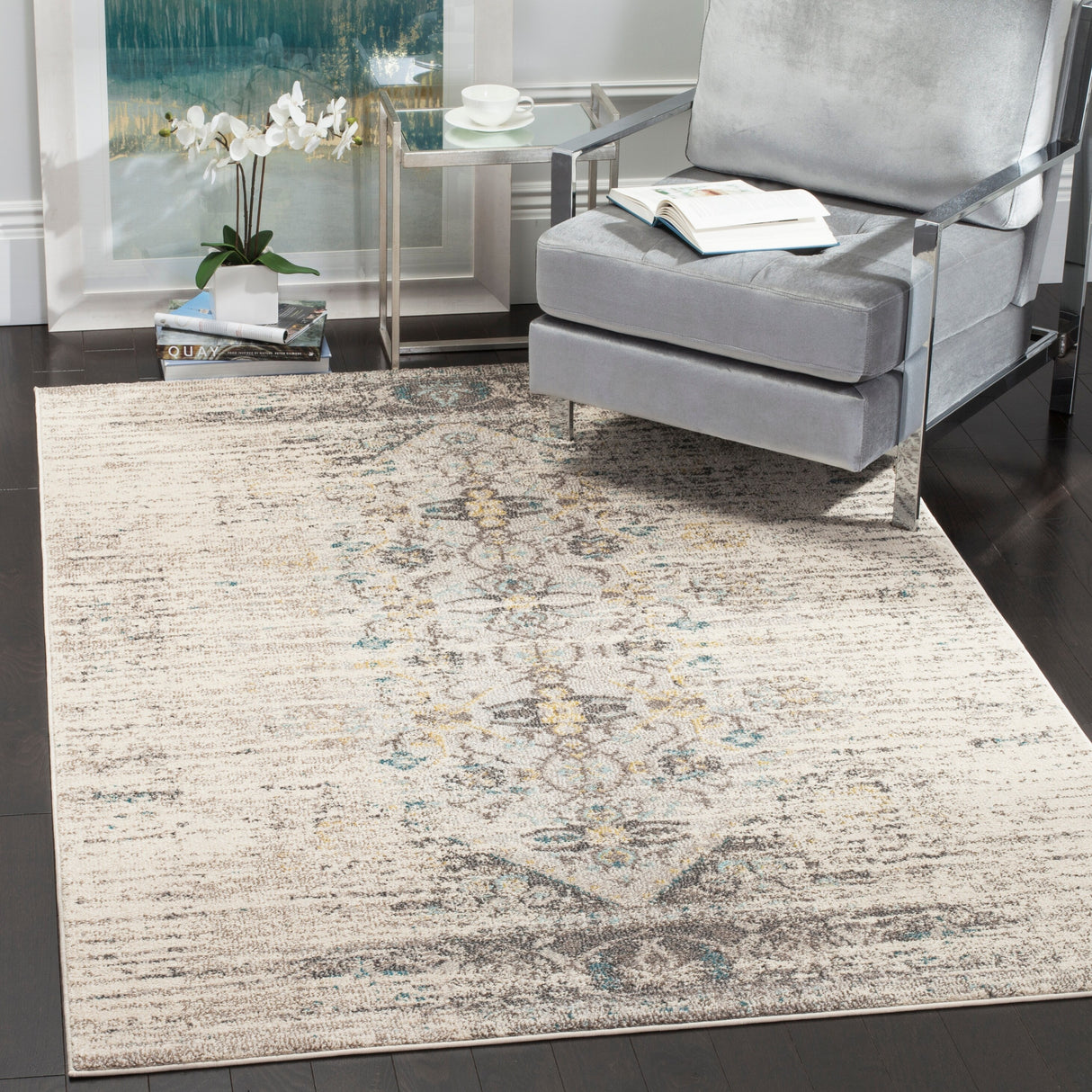 SAFAVIEH Monaco Iginia Distressed Boho Rug