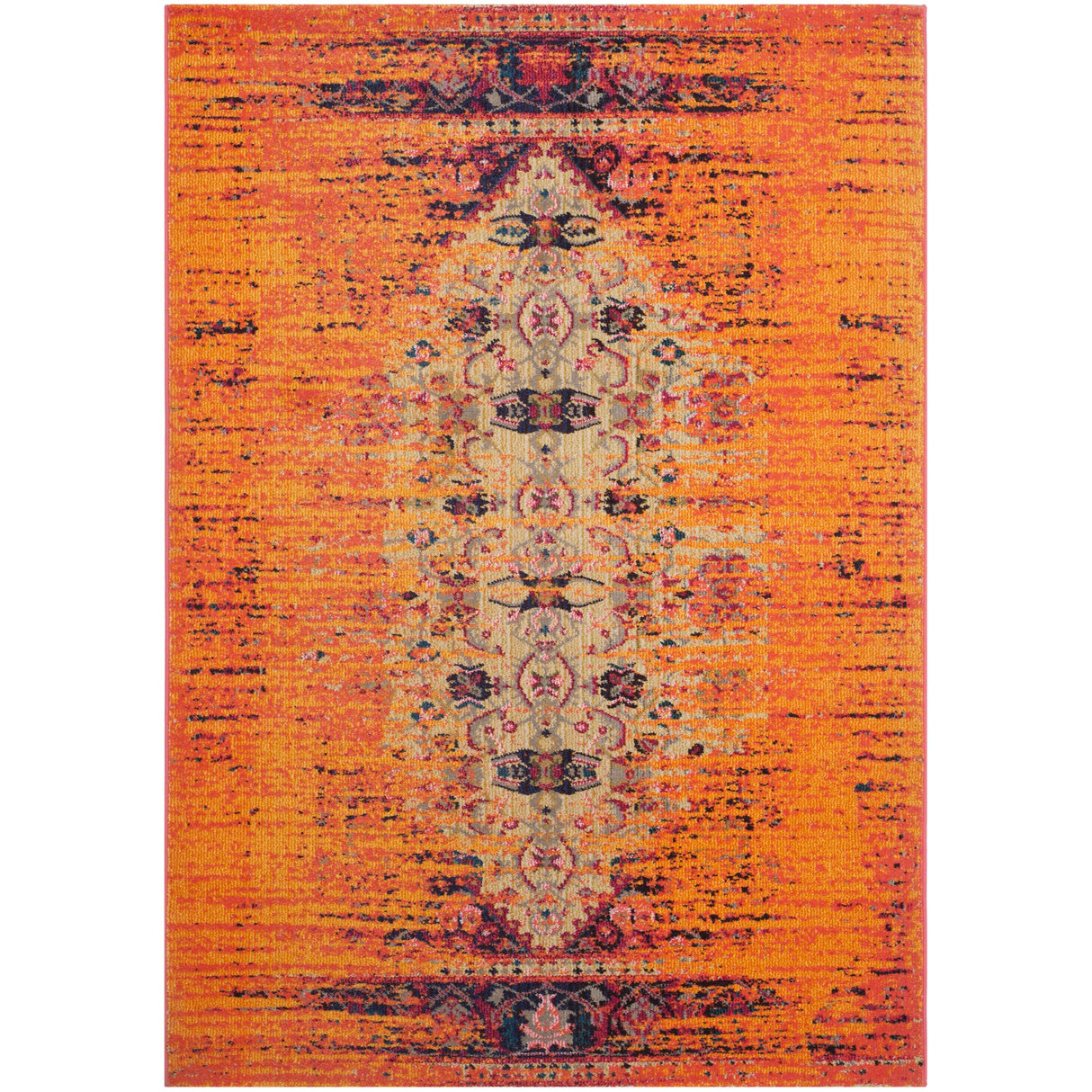 SAFAVIEH Monaco Iginia Distressed Boho Rug