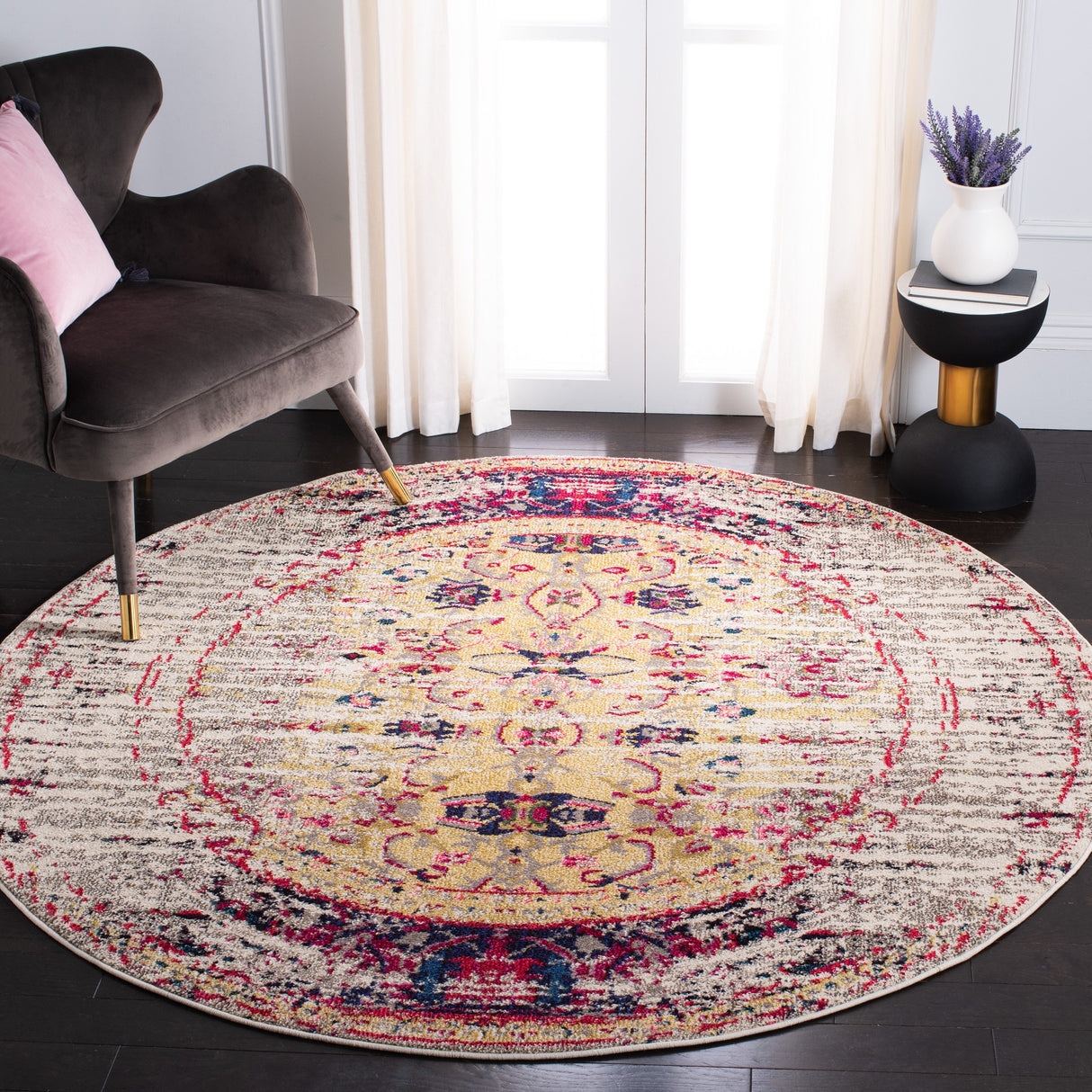 SAFAVIEH Monaco Iginia Distressed Boho Rug