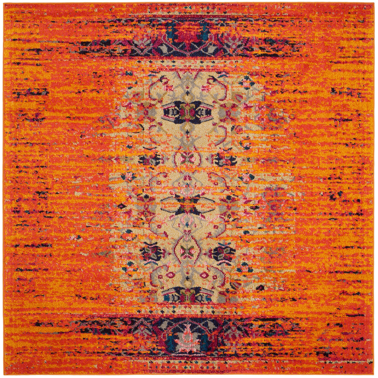 SAFAVIEH Monaco Iginia Distressed Boho Rug