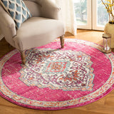 SAFAVIEH Monaco Neola Boho Medallion Distressed Rug