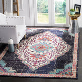 SAFAVIEH Monaco Neola Boho Medallion Distressed Rug