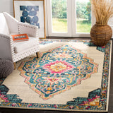 SAFAVIEH Monaco Neola Boho Medallion Distressed Rug