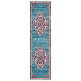 SAFAVIEH Monaco Neola Boho Medallion Distressed Rug