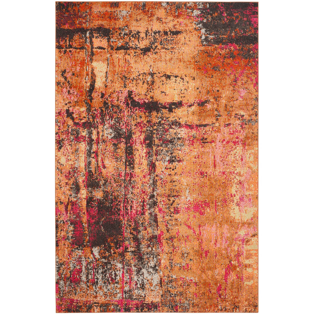 SAFAVIEH Monaco Ursola Distressed Boho Rug