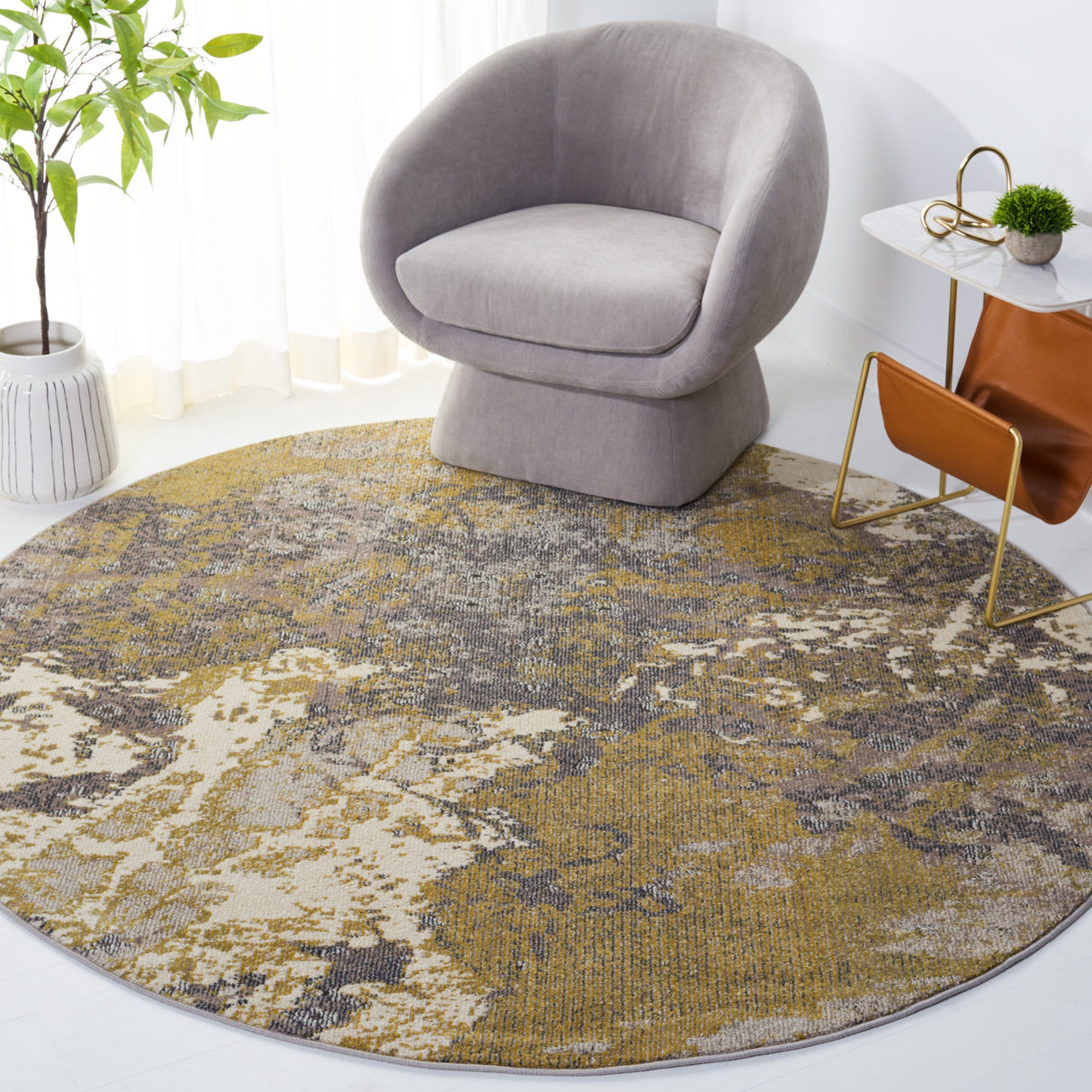 SAFAVIEH Monaco Yuha Modern Abstract Rug