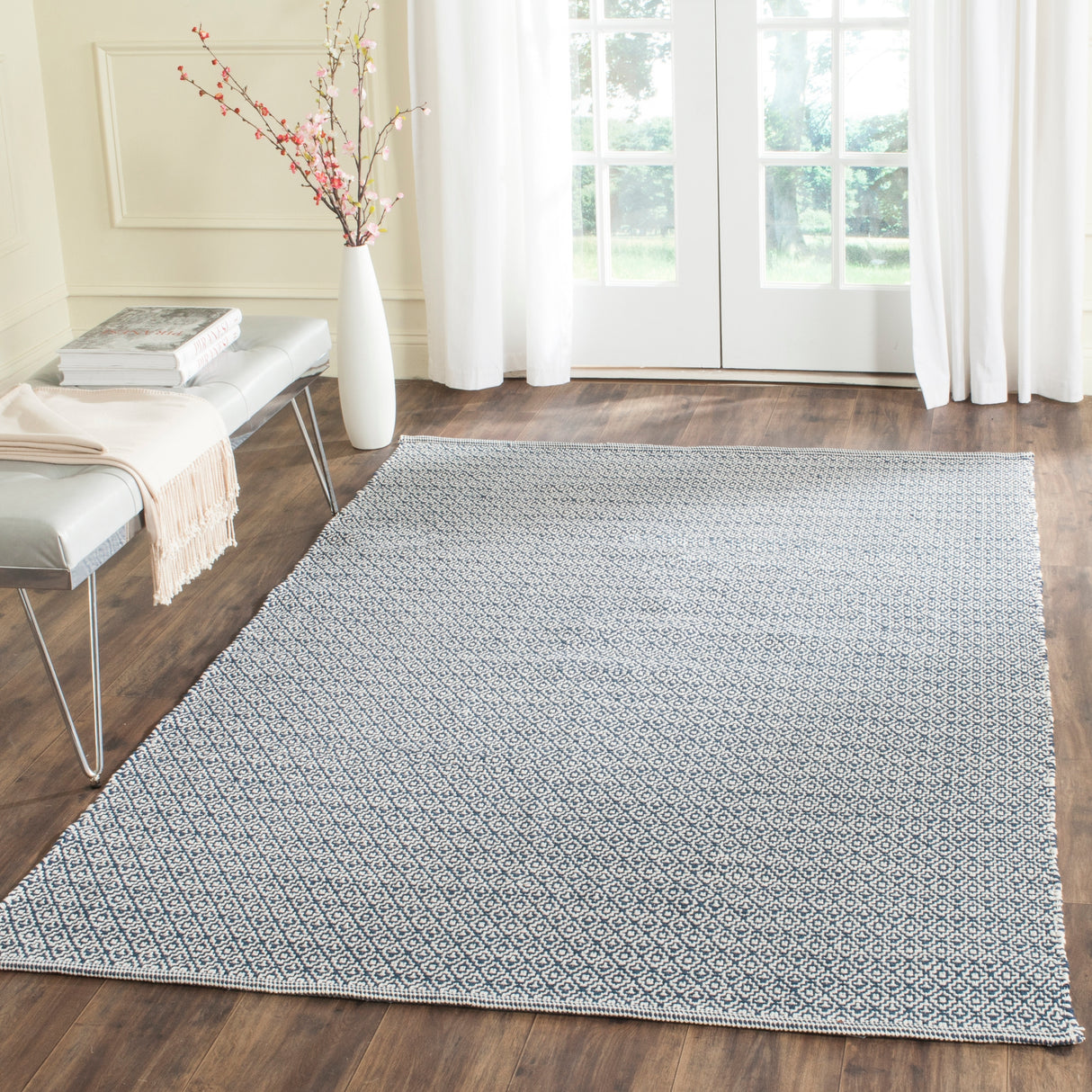 SAFAVIEH Montauk Bonita Handmade Cotton Area Rug