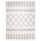 SAFAVIEH Moroccan Fringe Shag Allean 2-inch Thick Rug