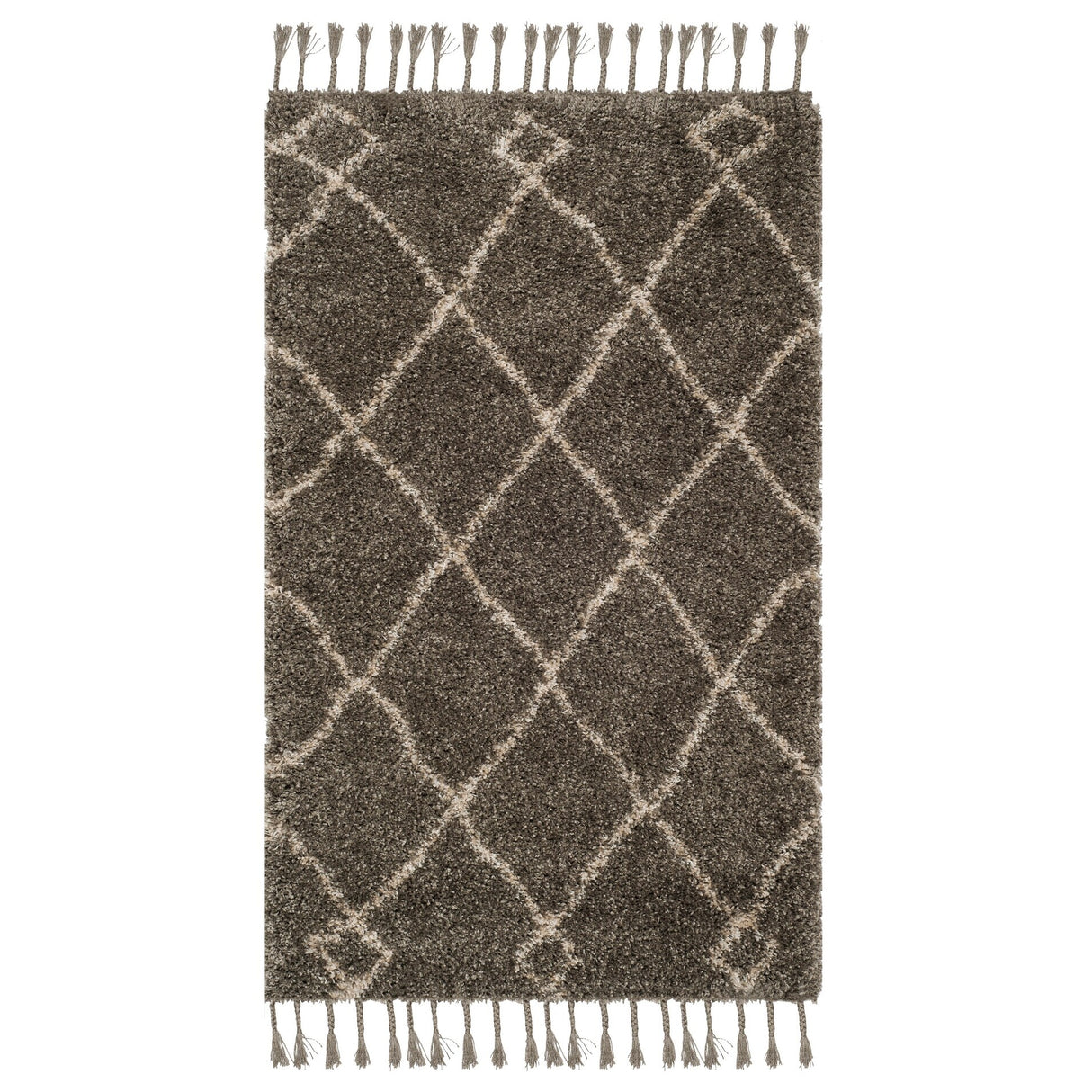 SAFAVIEH Moroccan Fringe Shag Blagorodna 2-inch Thick Rug