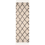 SAFAVIEH Moroccan Fringe Shag Blagorodna 2-inch Thick Rug