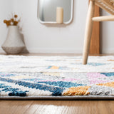 SAFAVIEH Moroccan Fringe Shag Marge Rug