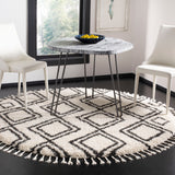 SAFAVIEH Moroccan Fringe Shag Vakina 2-inch Thick Rug