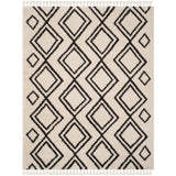 SAFAVIEH Moroccan Fringe Shag Vakina 2-inch Thick Rug