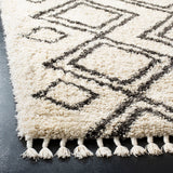 SAFAVIEH Moroccan Fringe Shag Vakina 2-inch Thick Rug