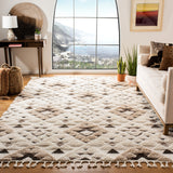 SAFAVIEH Moroccan Tassel Shag Delores 2-inch Thick Rug