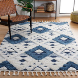 SAFAVIEH Moroccan Tassel Shag Delores 2-inch Thick Rug