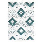 SAFAVIEH Moroccan Tassel Shag Delores 2-inch Thick Rug