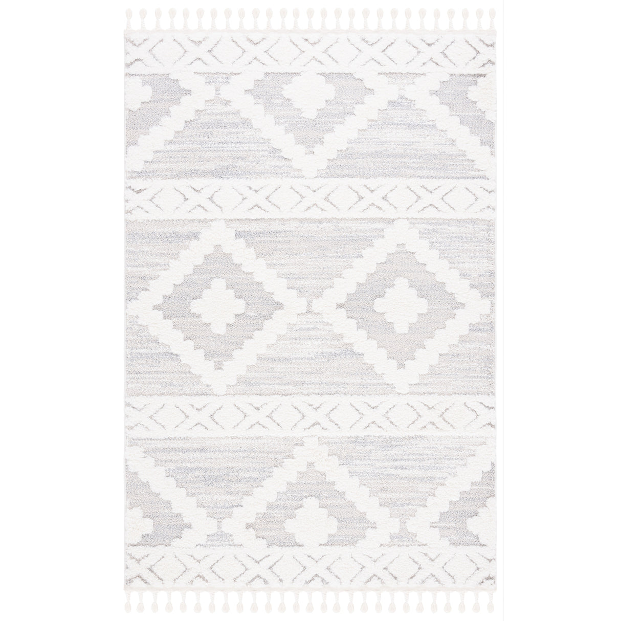 SAFAVIEH Moroccan Tassel Shag Marybelle 2-inch Thick Rug