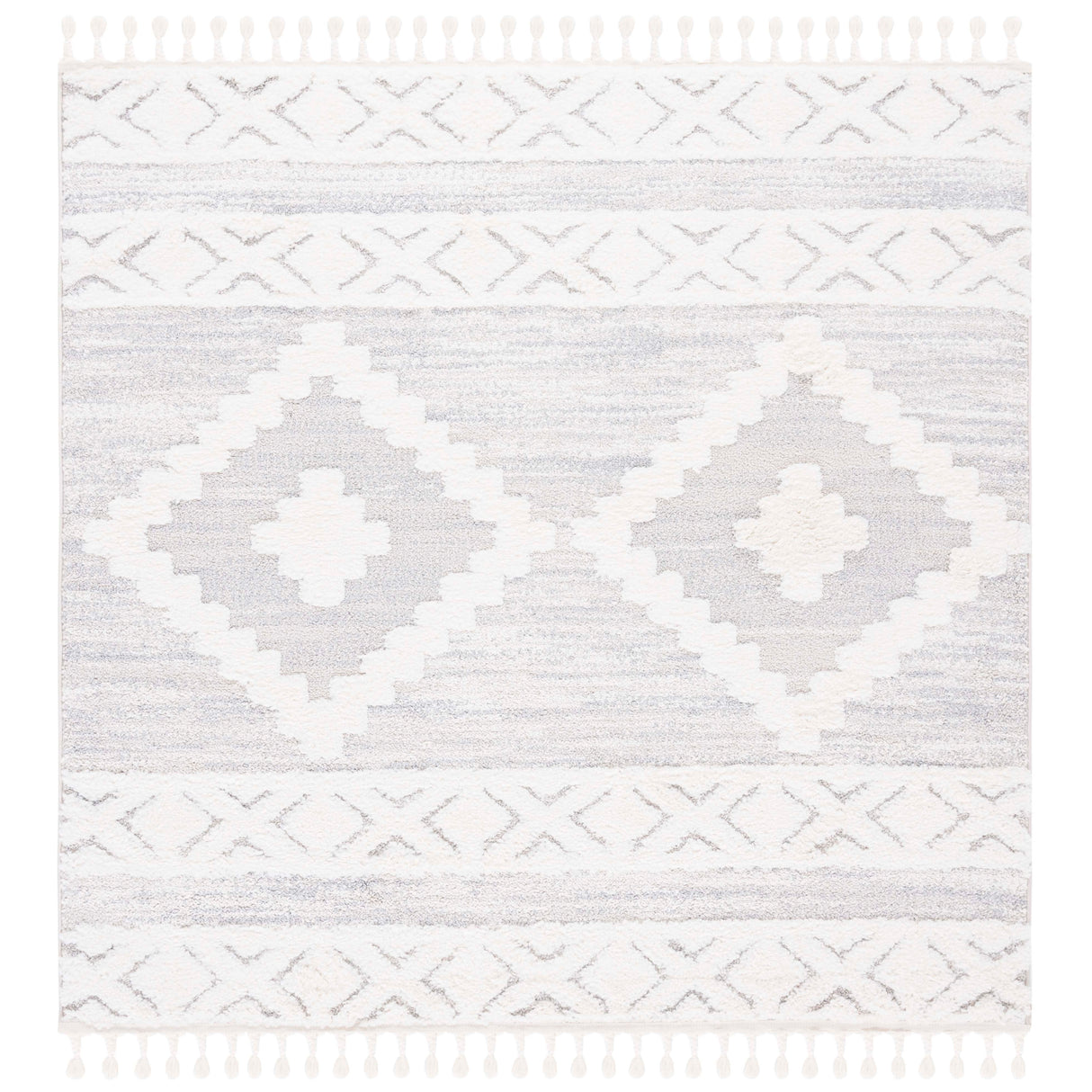 SAFAVIEH Moroccan Tassel Shag Marybelle 2-inch Thick Rug