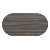 SAFAVIEH Mrinal Modern Oval Coffee Table - 47 In. W x 24 In. D x 16 In. H - 47Wx24Dx16H