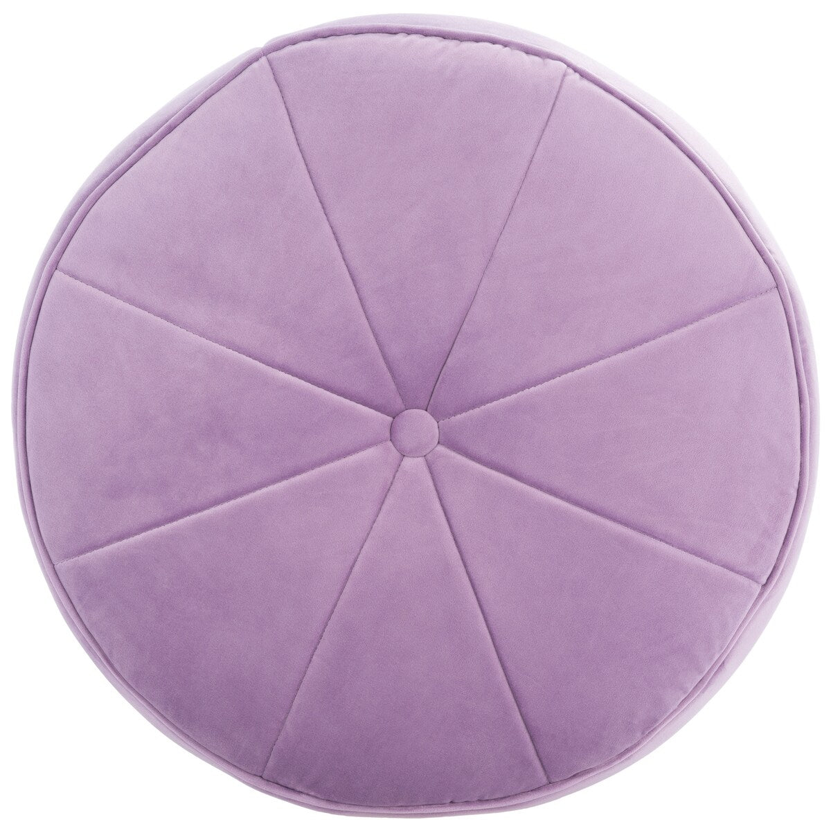 SAFAVIEH Mukades Velvet Cylinder Pouf Ottoman