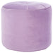 SAFAVIEH Mukades Velvet Cylinder Pouf Ottoman