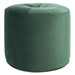 SAFAVIEH Mukades Velvet Cylinder Pouf Ottoman