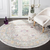 SAFAVIEH Mystique Audrey Oriental Polyester Medallion Rug