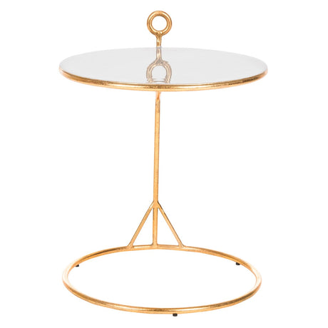 SAFAVIEH Nailia Round C Table - 15" x 15" x 20" - 15Wx15Dx20H