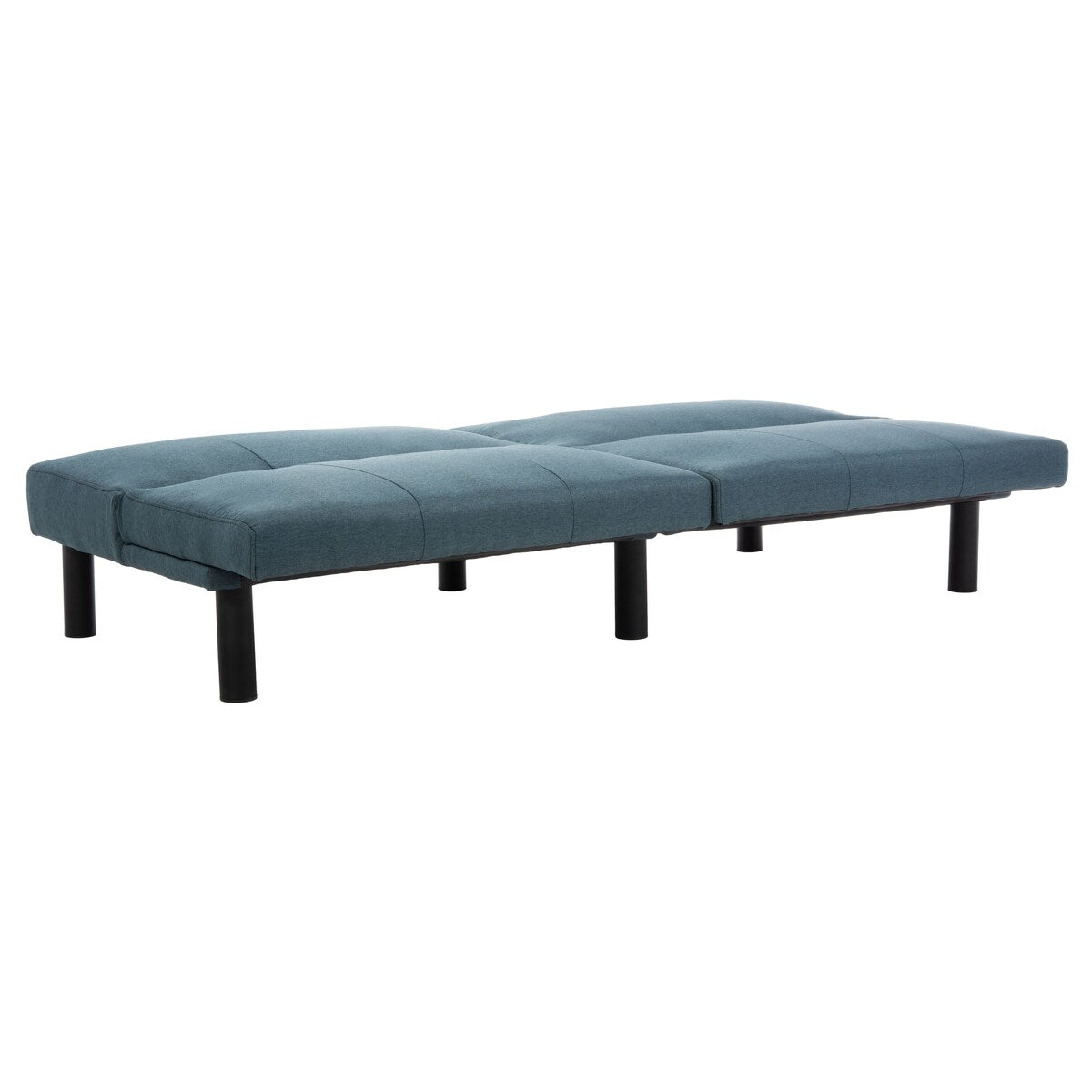 SAFAVIEH Nakisha Blue Foldable Futon Sofa Bed