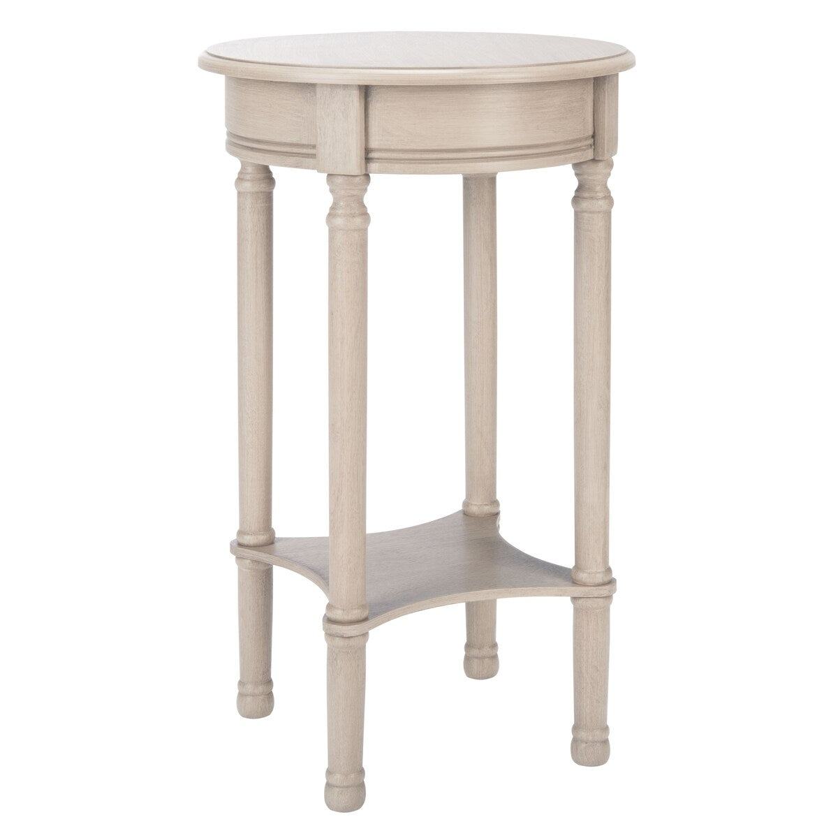 SAFAVIEH Namiko Round Accent Table - 15.8" W x 15.8" L x 26" H - 16Wx16Dx26H