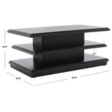 SAFAVIEH Natali 2-Shelf Coffee Table - 42" L x 23" D x 18" H - 42Wx23Dx18H