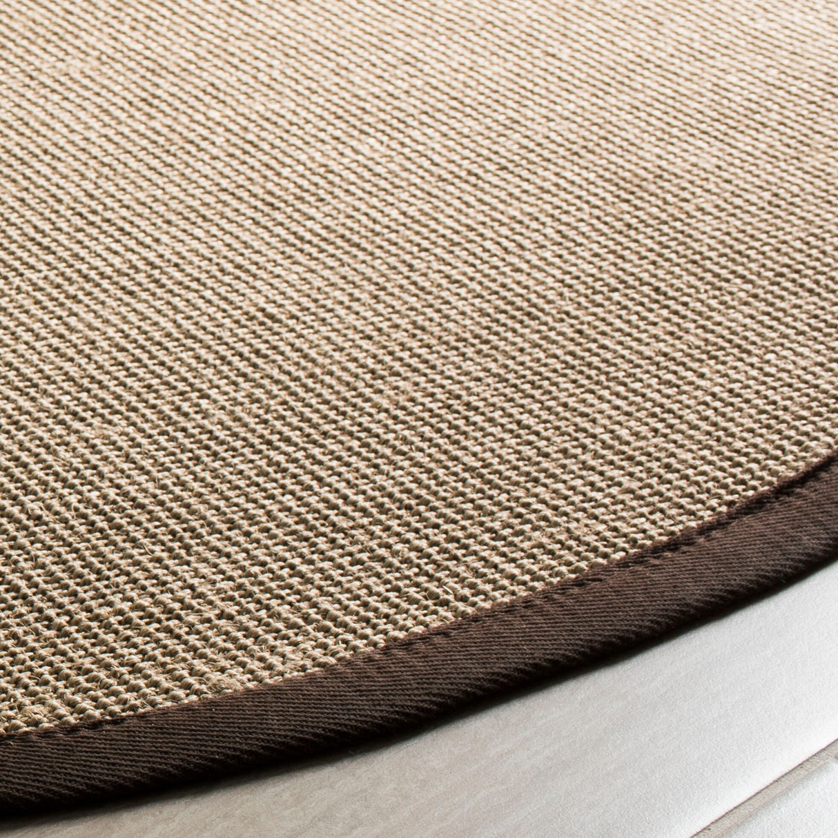 SAFAVIEH Natural Fiber Alleen Casual Border Sisal Rug